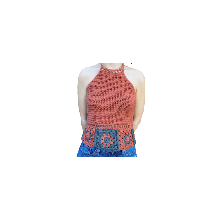 Granny Square Halter - Summer Collection