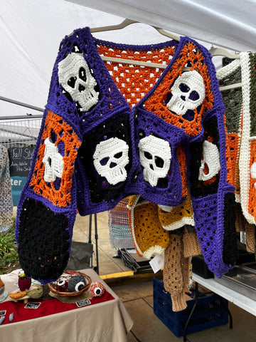 Skull Granny Sweater