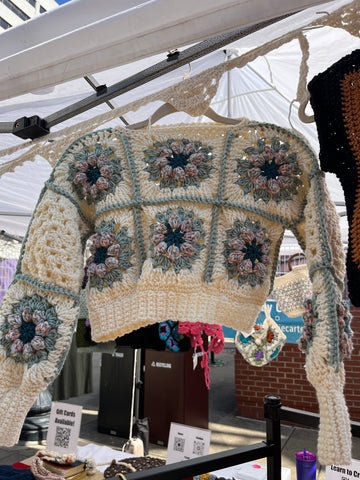 Granny Crop Sweater