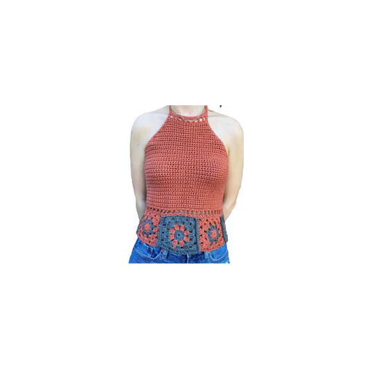 Granny Square Halter - Summer Collection