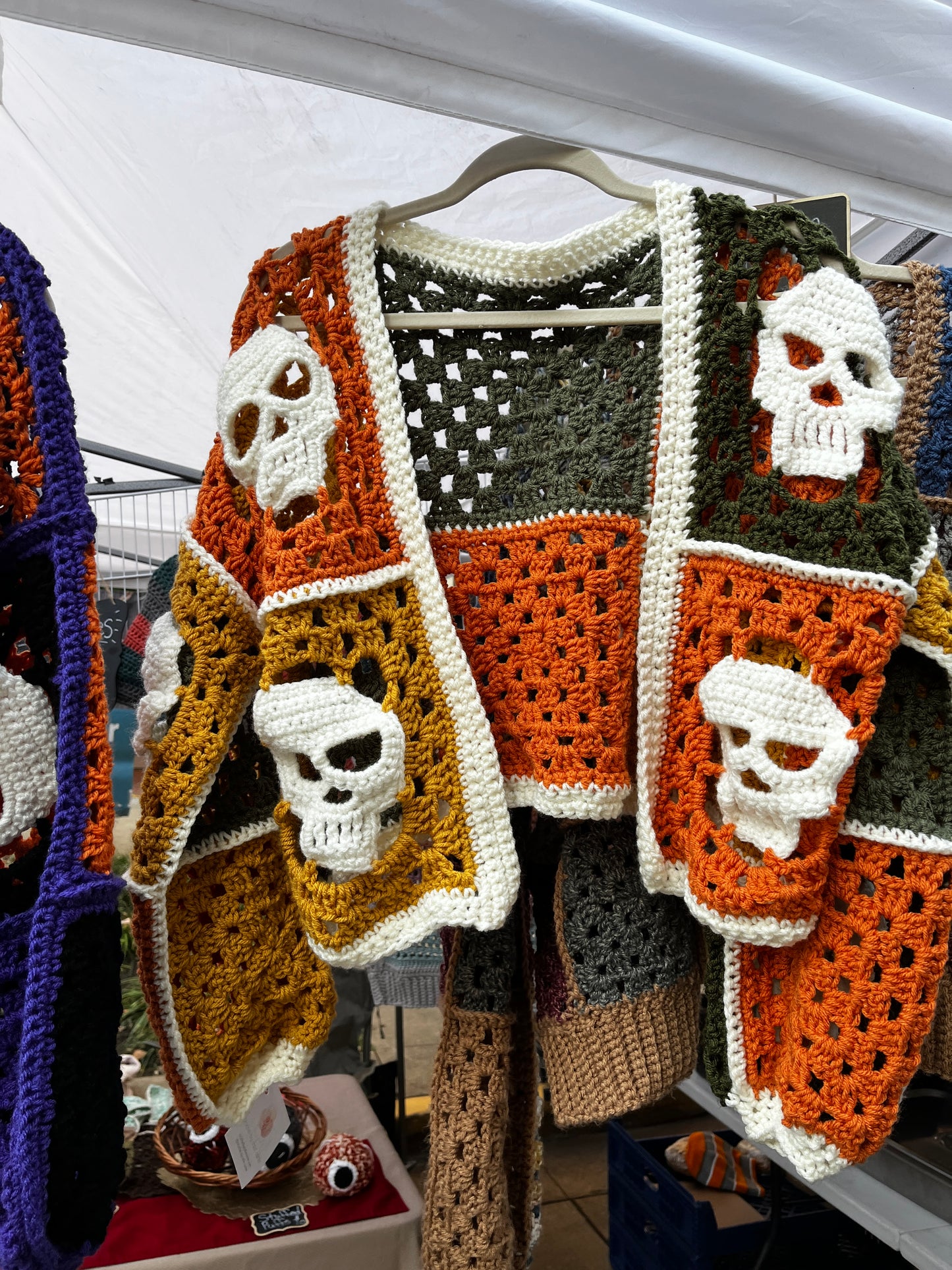 Skull Granny Sweater