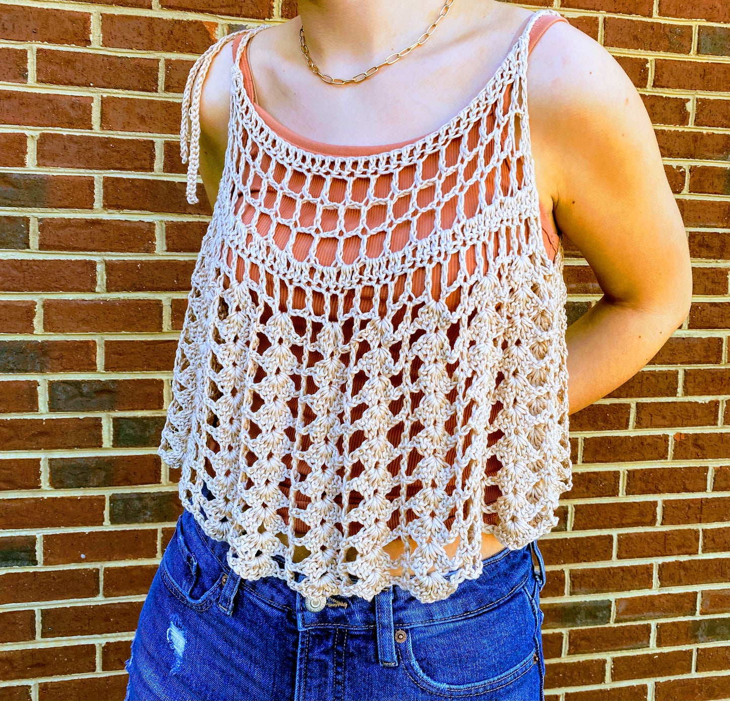 Lace Flowy Tank - Summer Collection